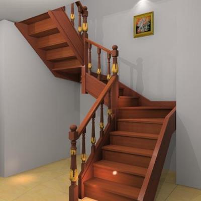 Thi công cầu thang gỗ