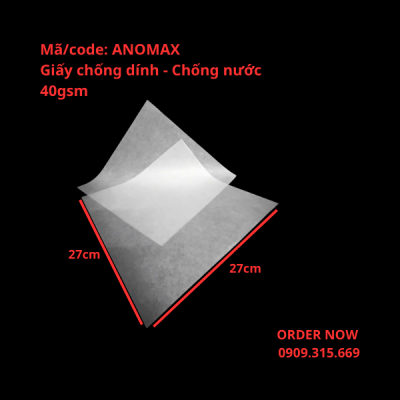 Giấy lót chống dính nướng bánh bông lan