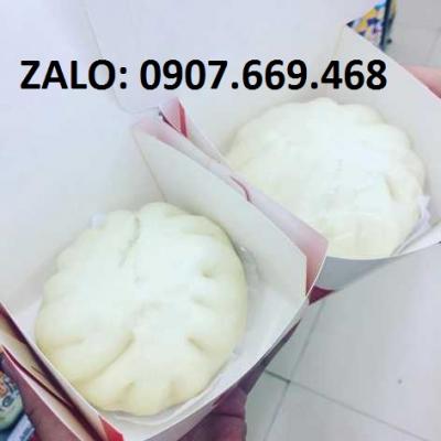 Hộp giấy kraft đựng bánh bao
