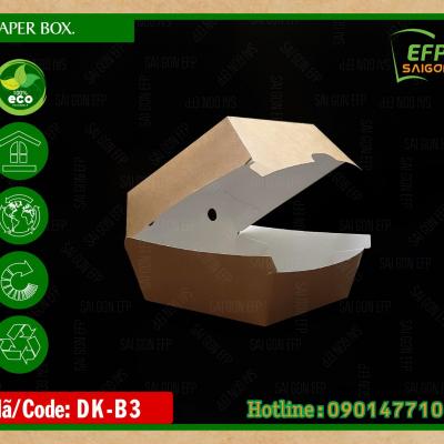 Hôp giấy đựng hamburger