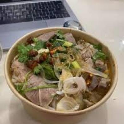 Tô giấy kraft đựng bún