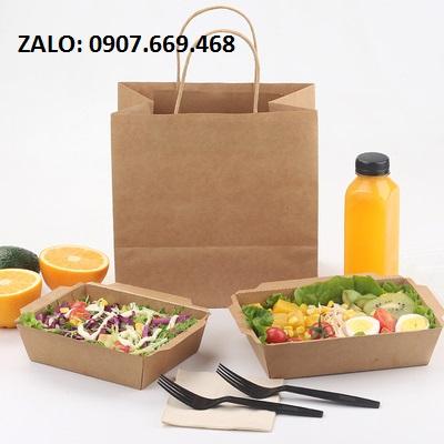 Túi giấy kraft take away