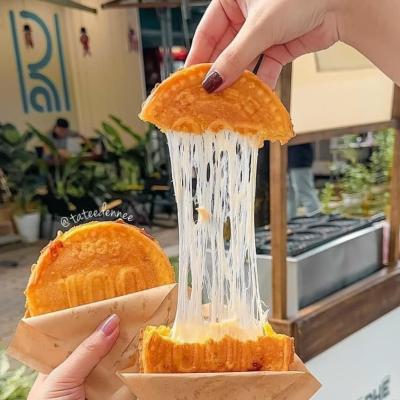 Túi giấy tam giác đựng bánh hamburger